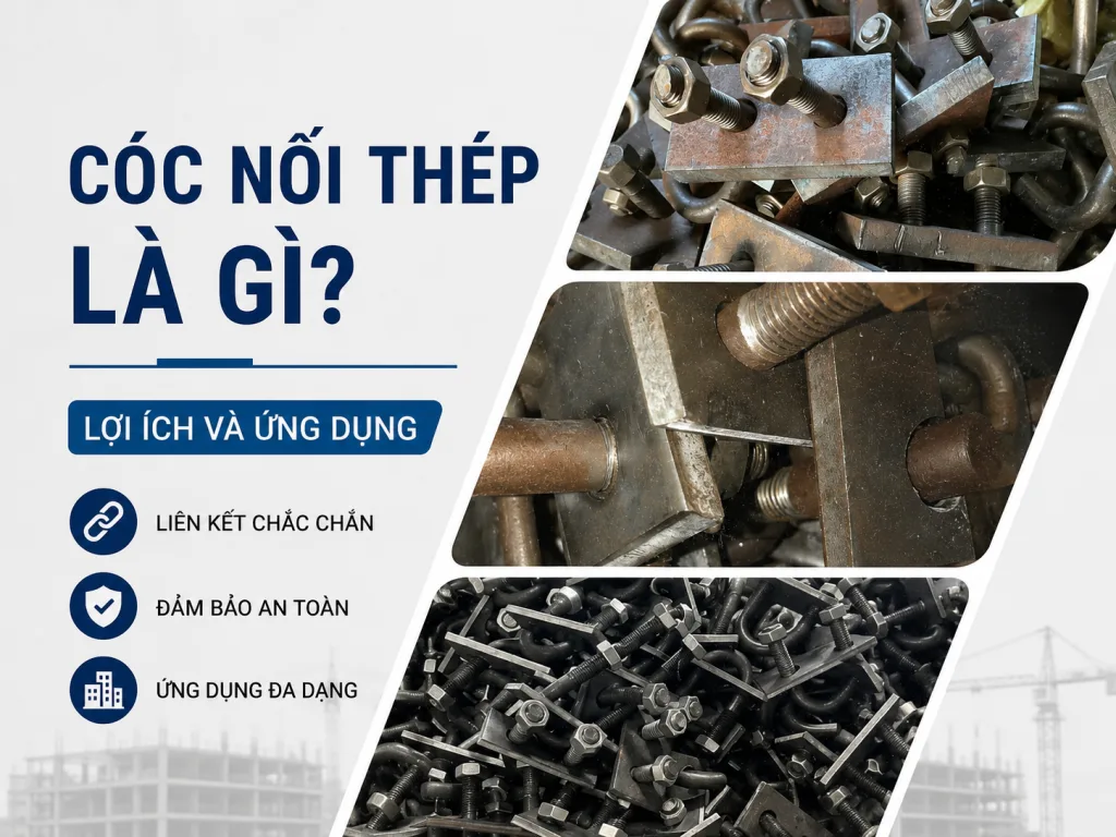 C&oacute;c nối th&eacute;p l&agrave; g&igrave;? Lợi &iacute;ch v&agrave; ứng dụng