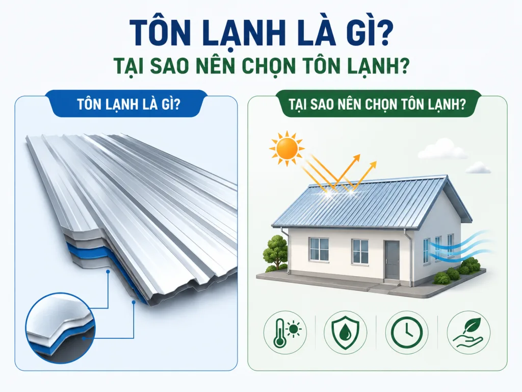 T&ocirc;n lạnh l&agrave; g&igrave;? Tại sao n&ecirc;n chọn t&ocirc;n lạnh?